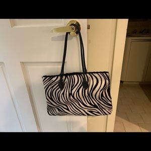 Handbag pony fur tote small